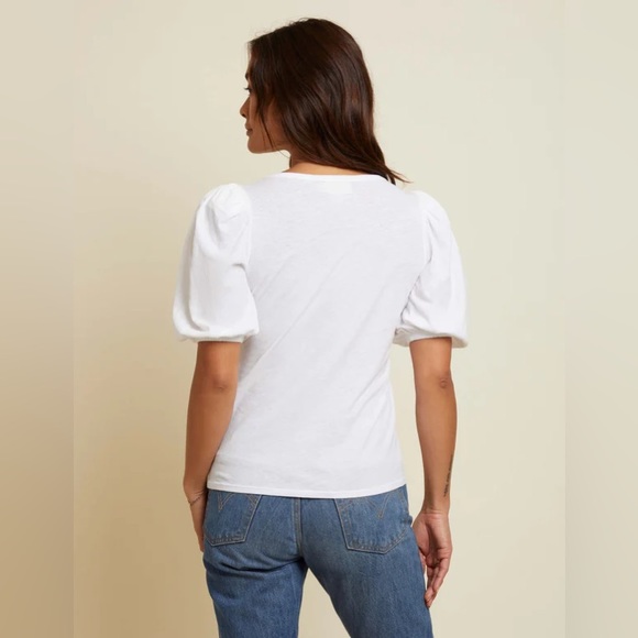 NWT Nation LTD Isadora Tee In White - Picture 6 of 13